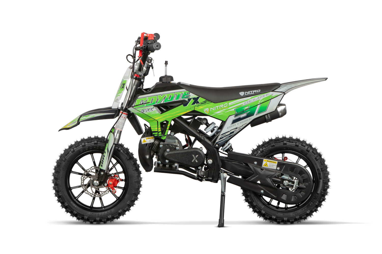 Coyote VX 50cc Mini Dirt Bike Kids Motorbike with hydraulic shock absorbers